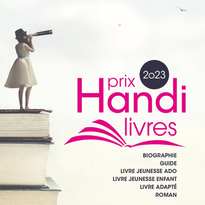 Affiche du prix Handi Livres 2023