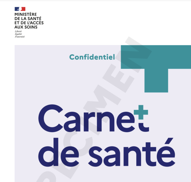 Edition 2025 du carnet de santé