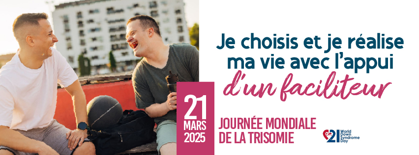 Affiche de la Journée mondiale de la trisomie 2025
