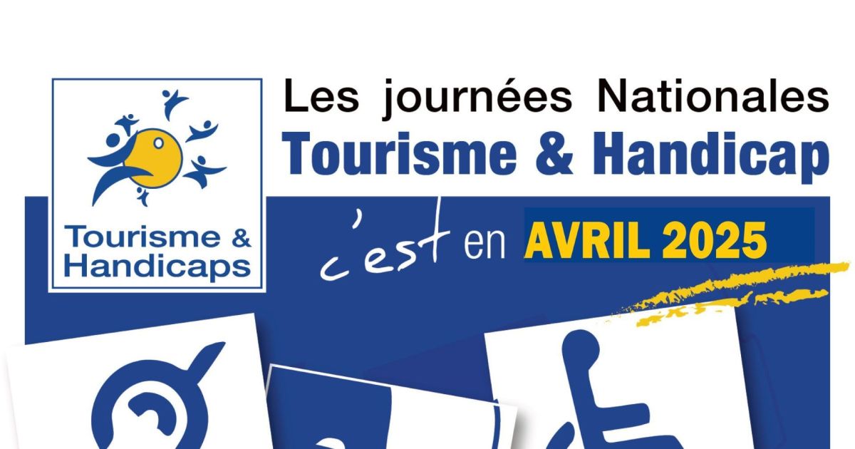Affiche des Journées nationales Tourisme & Handicap 2025