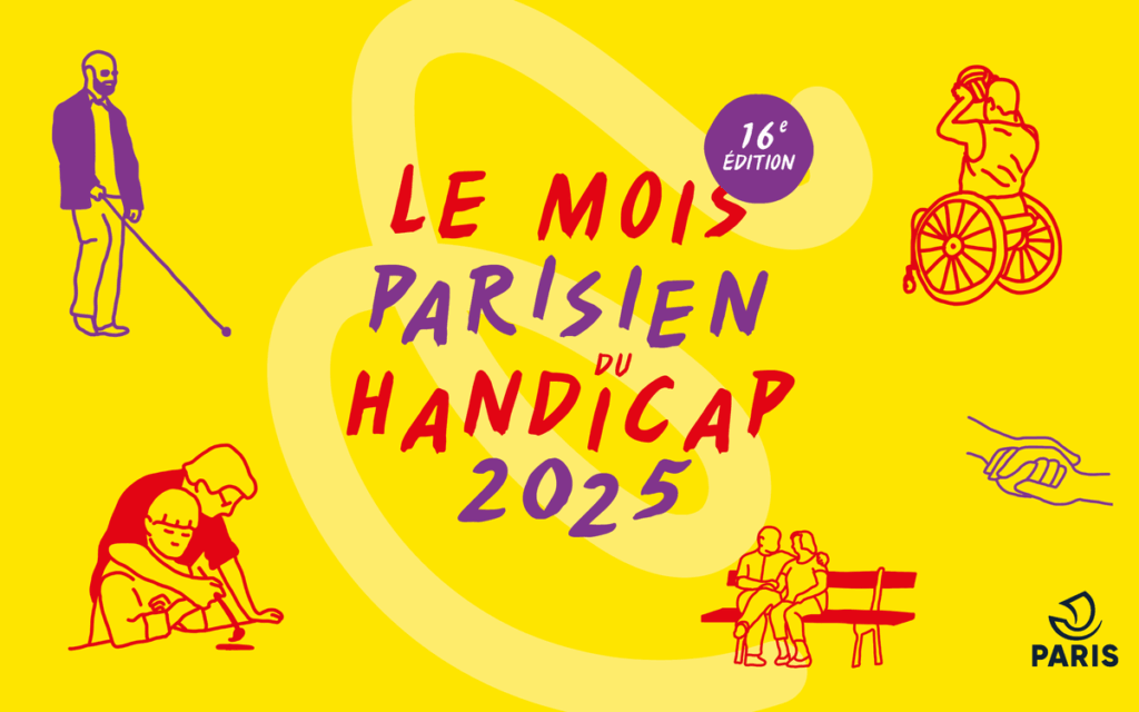 Affiche du Mois Parisien du Handicap 2025