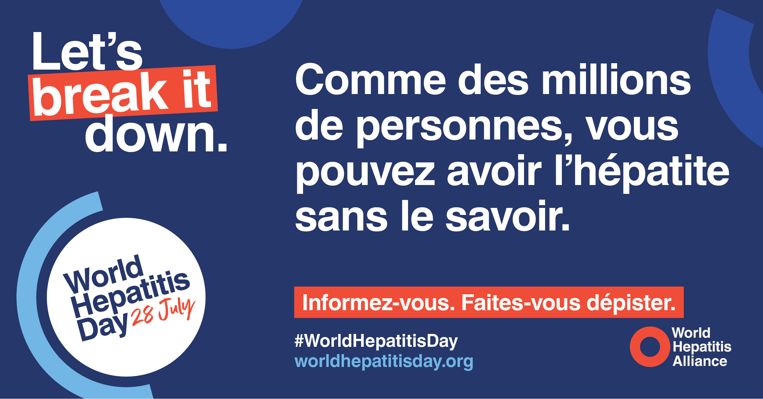 Journée mondiale contre l'hépatite 2025