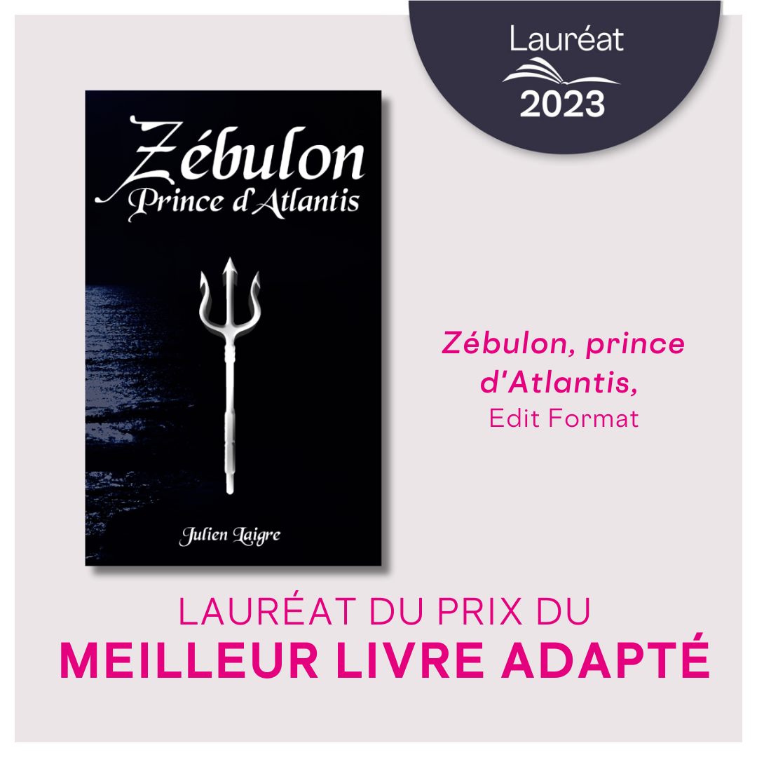 Lauréat du Prix Handi-Livres 2023 dans la catégorie Livre Adapté