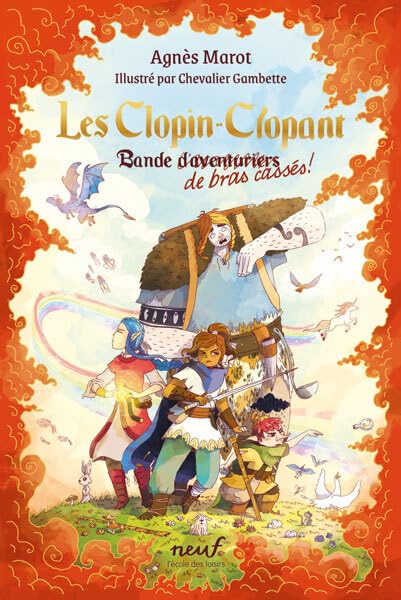 Couverture du livre Les Clopin-Clopant – Bande de bras cassés d'Agnès Marot