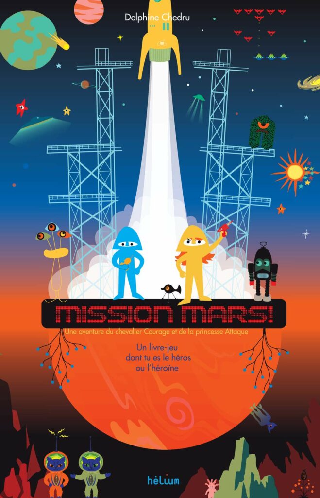 Couverture du livre Mission Mars de Delphine Chedru