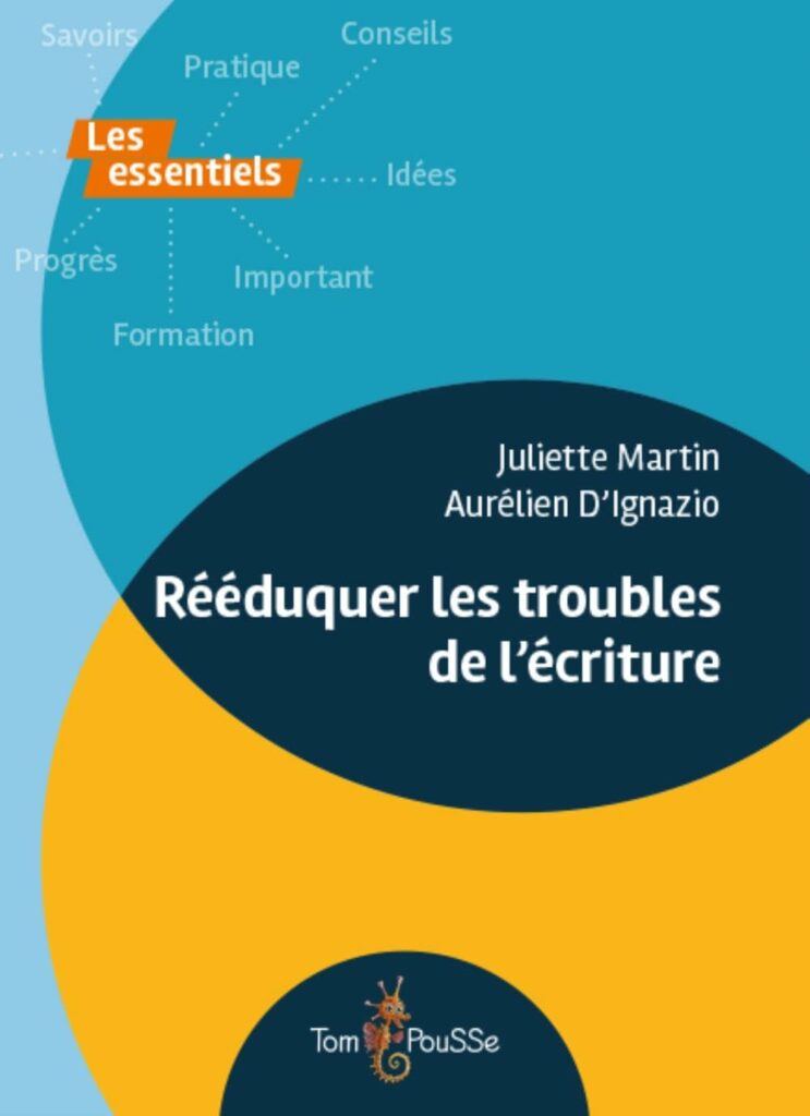 Couverture du livre Rééduquer les troubles de l’écriture de Juliette Martin et Aurélien D’Ignazio