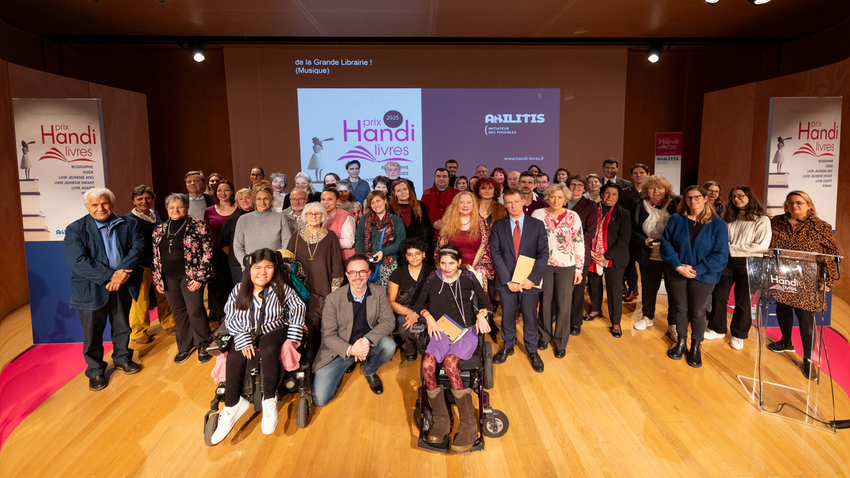 Les lauréats du Prix Handi-Livres 2025