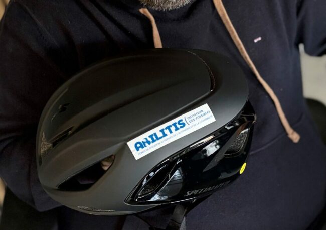 Casque de Tony Moggio
