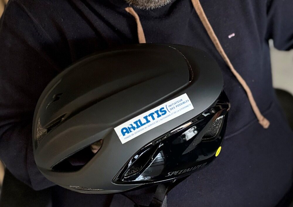 Casque de Tony Moggio