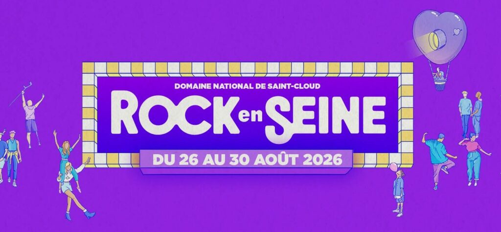 Bannière du festival Rock en Seine 2026